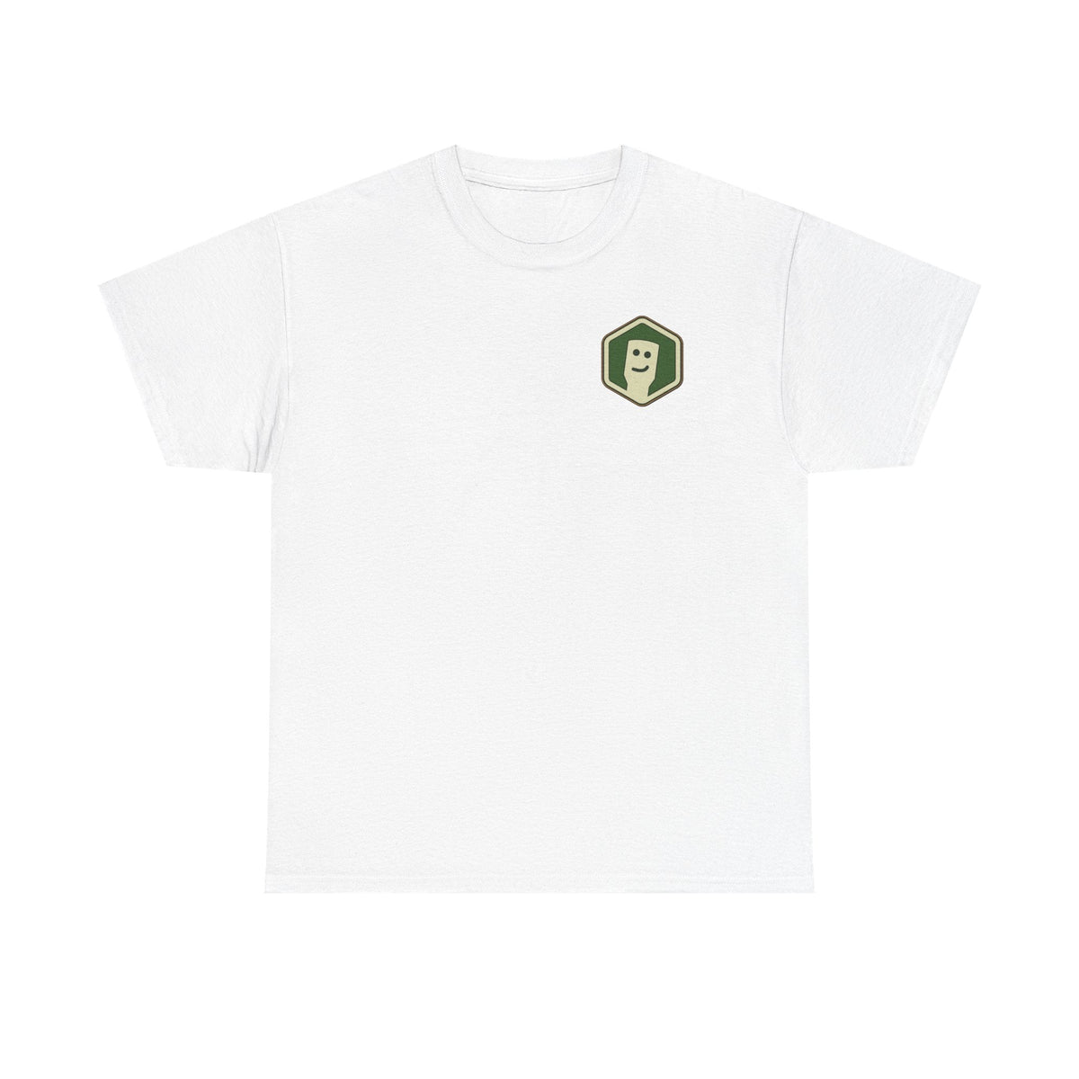 Bud Bud Supply Co. Logo Tee — Retro Green Script Chest & Back Shirt - BudBud Supply Co.