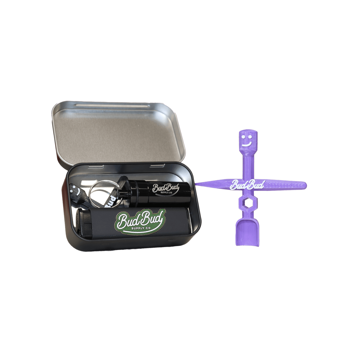 Portable Smoking Kit Essentials (Simple Kit for a Clean, On-the-Go Session) - BudBud Supply Co.