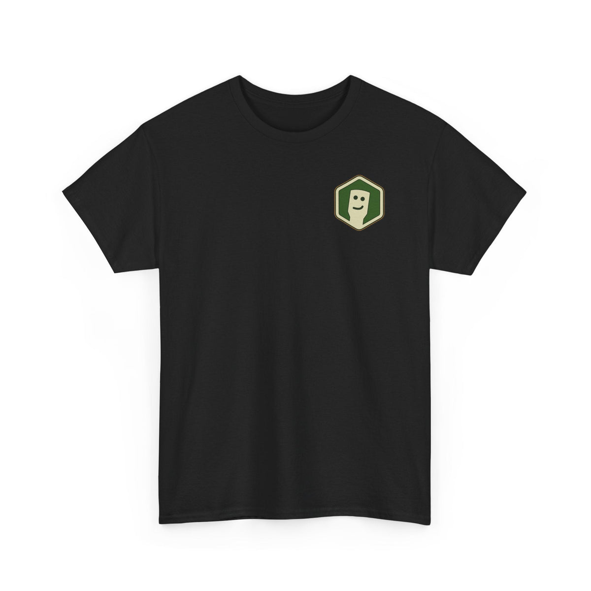 Bud Bud Supply Co. Logo Tee — Retro Green Script Chest & Back Shirt - BudBud Supply Co.