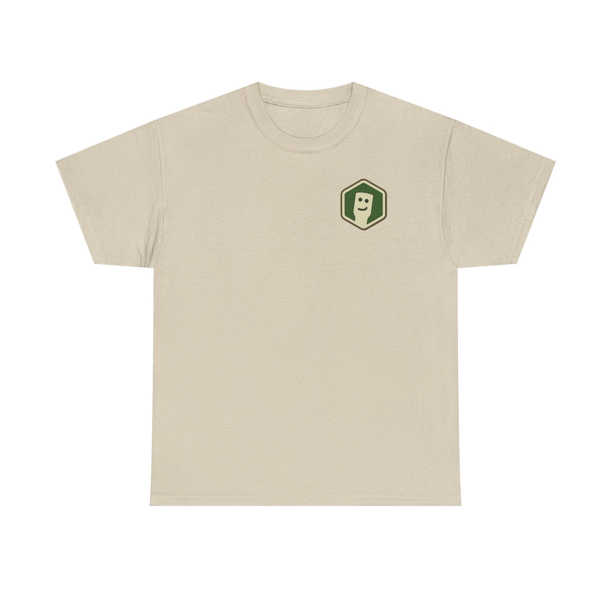 Bud Bud Supply Co. Logo Tee — Retro Green Script Chest & Back Shirt - BudBud Supply Co.